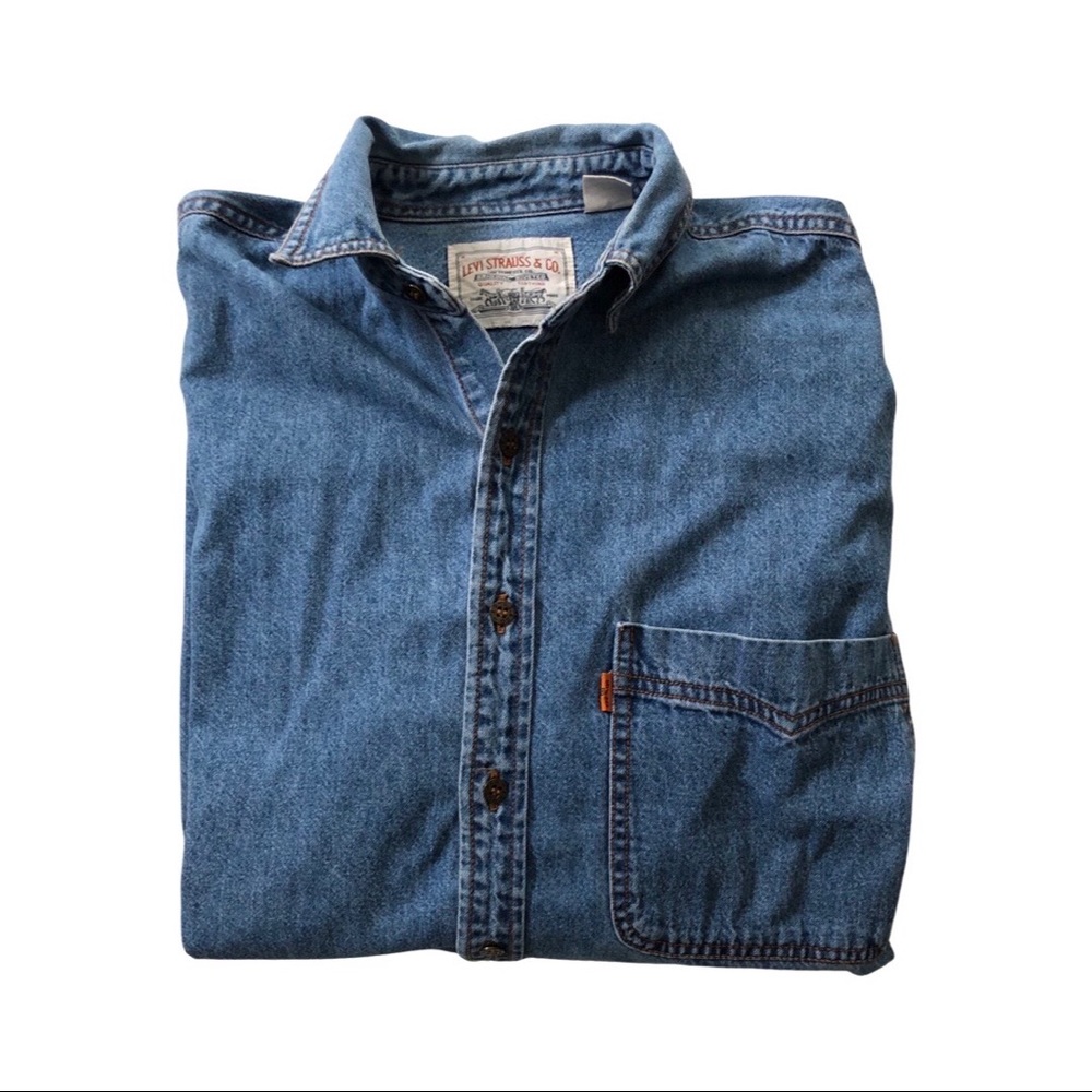Orange Tab Vintage Levis Shirt